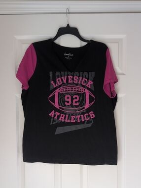 Lovesick '92 Athletics V-Neck Tee